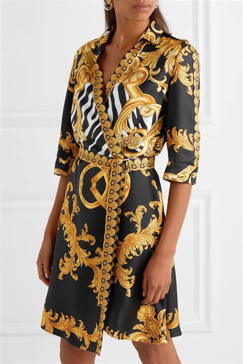 versace silk dresses